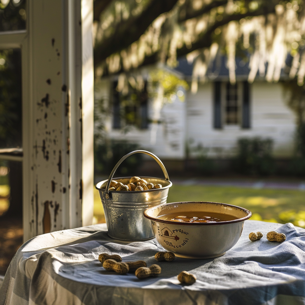 Boiled Cajun Peanuts