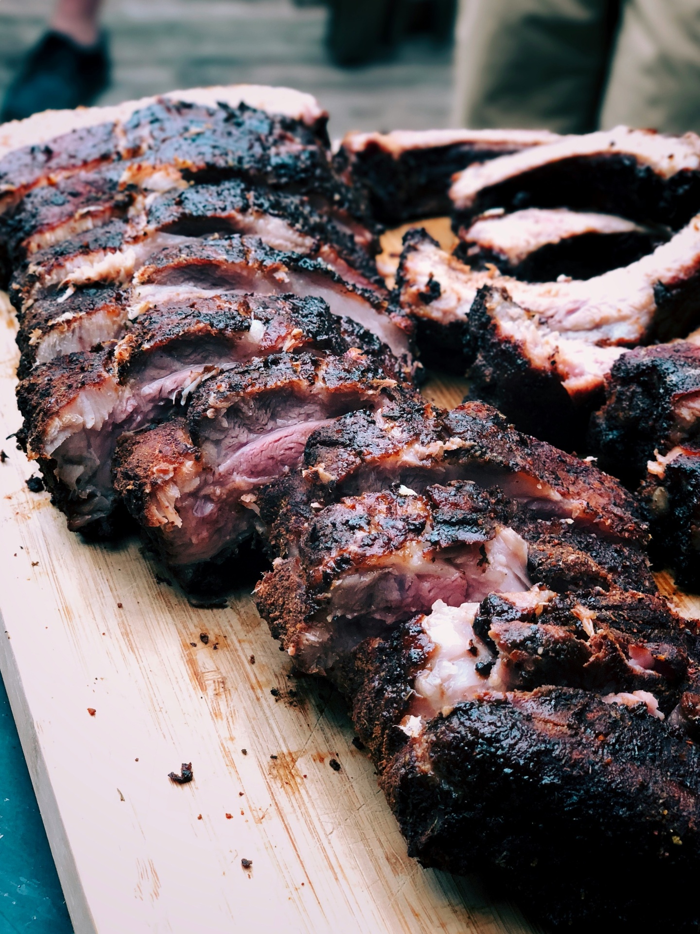 Hickory-Smoked Pork Ribs